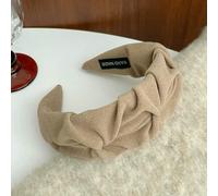 Diademas anudadas para mujer tocados bandas para el cabello vintage para niña banda ancha de tela aro suave para el cabello accesorios para el cabello tocados