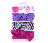 Diademas Bebe Niña,SHOBDW 3Pcs Elásticas Baby Headbands Turban Knot Arcos De Hairband Del Bebé Floral Lindo Sombreros Cintas para el pelo Bebe Niña Recien Nacida,D
