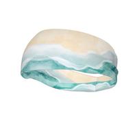 Diademas Blue Beach Ocean para Mujer, Cintas Deportivas Antideslizantes para el Cabello