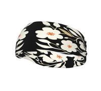 Diademas Boho Floral1 para Entrenar, para Mujer. Cintas Deportivas Antideslizantes para el Cabello Sudor, para Correr y v