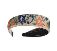Diademas Boho para mujer, diademas Boho,Bandas de cabeza bordadas florales - tocado de estilo étnico vintage, accesorios para el cabello para niñas para la mayoría de peinados