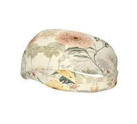 Diademas Boho Vintage Floral1 para Entrenar con Mujeres, Antideslizantes, Deportivas, para el Cabello, absorbentes del Sudor, elásticas y Suaves, Ideales para Correr, Viajar y como Accesorio de Moda.