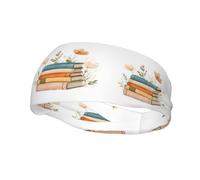 Diademas Bookish para Entrenar para Mujeres, Cintas Deportivas Antideslizantes para el Cabello