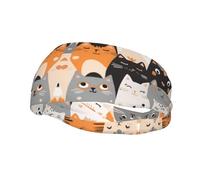 Diademas Cat1 para Mujer, Cintas Deportivas Antideslizantes para el Cabello, Ideales para co
