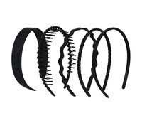 Diademas Con Dientes, Agarre Antideslizante, 5 Piezas, Diademas Con Dientes Antideslizantes, Antideslizantes En Zi Gzag, Control Seguro Del Cabello, Para Mujeres, Maquillaje En El Hogar, Yoga