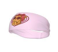 Diademas con diseño de gato que ruega por ser amado para hombres y mujeres, antideslizantes y absorbentes, para gimnasio, baloncesto, yoga.