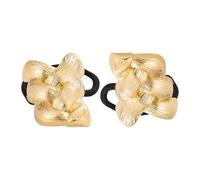 Diademas con diseño de trenza de Metal, accesorio para cabello trenzado, cuerda ligera, adorno para cabello, 2 uds