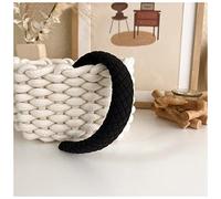 Diademas Corea invierno cálido lana esponja esponja acolchada acolchado accesorios for el cabello de moda color sólido niñas niñas diadema pelo aro de cabeza de cabeza Diadema Mujer(16)