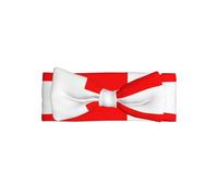 Diademas de bebé con estampado de bandera danesa de Dinamarca, suaves, elásticas, bonitos lazos para el pelo, para bebés de 0 a 6 meses