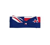 Diademas de bebé con estampado de bandera de Nueva Zelanda, suaves, elásticas, bonitos lazos para el pelo para bebés de 0 a 6 meses