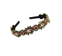 Diademas de cristal acolchadas con diamantes de imitación para mujer, para bodas, fiestas, cenas, prohibición del cabello 2