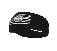 Diademas de EE. UU. y del Sello del Paraíso, California, para hombre y mujer, antideslizantes, absorbentes, deportivas, para gimnasio, baloncesto, yoga.