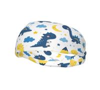 Diademas de Entrenamiento Dinosaur Galaxy para Mujer, Cintas Deportivas Antideslizantes para el Cabello e