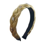 Diademas de estrellas para el pelo, accesorios para fotos, diademas trenzadas para fiestas, diademas simples para festivales de música