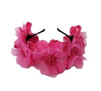 Diademas de flores de margaritas para mujer, para novia, boda, simulación de rosa, para uso diario y ocasiones especiales