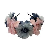 Diademas de flores de margaritas para mujer, para novia, boda, simulación de rosa, para uso diario y ocasiones especiales