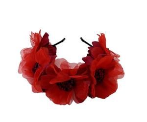 Diademas de flores de margaritas para mujer, para novia, boda, simulación de rosa, para uso diario y ocasiones especiales