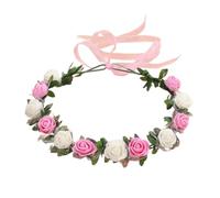 Diademas de flores para mujer, corona de flores para boda, fiesta, guirnaldas, corona, corona de pelo, diademas florales