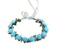 Diademas de flores para mujer, corona de flores para boda, fiesta, guirnaldas, corona, corona de pelo, diademas florales