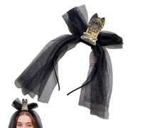 Diademas De Halloween | Aro Para El Pelo Lápida Gótica Cosplay Para Niñas | Accesorios De Disfraces De Halloween De Miedo Tocado Para Cosplay, Carnavales, Actuación Escénica Y Fiesta