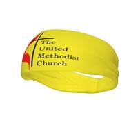 Diademas de la Iglesia Metodista Unida Diademas deportivas Diadema de entrenamiento que absorbe la humedad Diademas para el sudor Diadema para correr