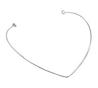 Diademas de metal de una sola capa para mujer, diadema elástica de metal para niñas