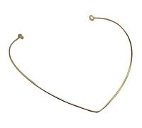 Diademas de metal liso con marco de alambre para hombres y mujeres, accesorio para el cabello