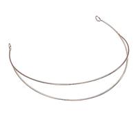 Diademas de metal liso con marco de alambre para hombres y mujeres, accesorio para el cabello
