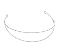 Diademas de metal liso con marco de alambre para hombres y mujeres, accesorio para el cabello