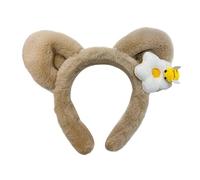 Diademas De Moda Para Mujeres,Diademas De Felpa Estilo Retro | Cinta Antideslizante Con Orejas De Oso, Protección Facial, Estilo Diario Para Mujeres y Niñas, Deportes, Pilates, Running