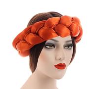 Diademas de naturaleza para mujer, elásticas, para trenzar, para deportes y atuendos