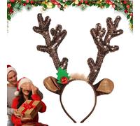 Diademas de Navidad,Diademas de dibujos animados con campana | Cintas de pelo de sombrero de Navidad, hebilla de cabeza de Navidad, accesorios para el cabello de Navidad para regalos de fiesta, Traje
