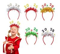 Diademas De Navidad Para Niños,Accesorio De Año Nuevo Feliz - 5 Piezas de Accesorios para el Pelo de Navidad - para Hombres Niños Adolescentes Reuniones Familiares Decoración Bar Centro Comercial
