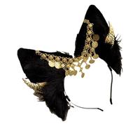 Diademas de orejas de animales exóticos, diadema de felpa misteriosa para varios atuendos, accesorios de peinado de anime