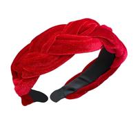 Diademas de pelo retro de felpa elástica, cómoda, accesorio de moda para el cabello para mujer, herramienta de peinado de pelo a la moda, diademas elásticas para mujer
