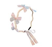 Diademas de perlas brillantes para niñas, tocado de, diadema elegante para fiesta de cumpleaños, aro para, boda, niña, perlas,
