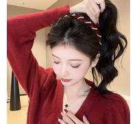 Diademas de perlas para mujer, decoración para el cabello, diadema antideslizante con dientes para mujeres y niñas, trabajo, playa, fiesta, banquete, escuela, cena, cita