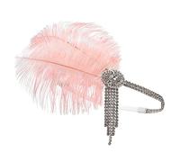 Diademas de plumas de los años 20, para eventos especiales, bodas, compromisos, noche, peinados
