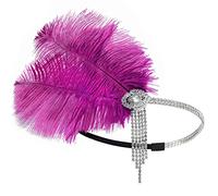 Diademas de plumas de los años 20, para eventos especiales, bodas, compromisos, noche, peinados