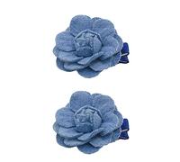 Diademas de rosas para mujer, niña, vaqueros, clip para el pelo, aro para coleta, flequillo, horquilla para tomar fotos, clip para el pelo para mujer, clip de pelo fino para mujer, clip de pelo rosa