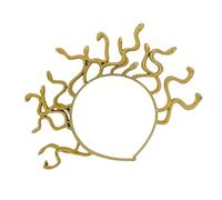 Diademas de serpiente doradas, únicas y cómodas, accesorio para el cabello para el uso diario