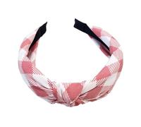 Diademas de tela ligera, diseño de nudo, estampado floral para mujeres y niños, antideslizantes, cómodas, accesorio para el cabello anudado a la moda