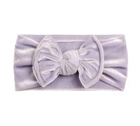 Diademas de terciopelo para bebé, lazos elásticos hechos a mano, accesorios para el cabello para bebés y niñas recién nacidas