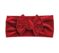 Diademas de terciopelo para bebé, lazos elásticos hechos a mano, accesorios para el cabello para bebés y niñas recién nacidas