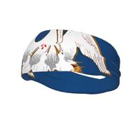 Diademas decorativas de moda para hombres y mujeres con imagen de la bandera del estado de Luisiana de FUUNTL