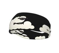 Diademas decorativas deportivas de moda con imagen de FUUNTL Little Sheep on the Cloud para hombres y mujeres
