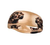 Diademas decorativas para el sudor YYHWHJDE Brown Labrador Retriever para hombres y mujeres