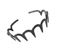 Diademas dentadas para niñas | Peine ondulado para el | Diadema antideslizante en forma de Z y diadema con dientes de tiburón | Peine de dientes de tiburón para lavar la cara, accesorios para