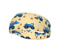 Diademas Deportivas Blue Truck para Mujer, Antideslizantes, para el Cabello, con absorción de Sudor, elásticas y Suaves, Ideales para Correr, Viajar y como Accesorio de Moda.