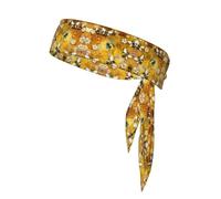 Diademas deportivas con estampado de abeja voladora para hombres y mujeres, bandana deportiva para yoga, gimnasio